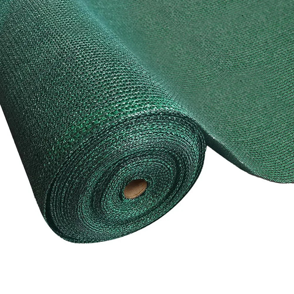 Instahut 50% Shade Cloth 3.66x30m Shade Cloth Sail Heavy Duty Shadecloth Garden Mesh Roll GR - Mekamart Australia