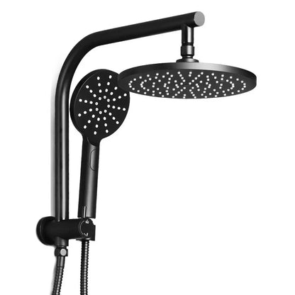 Cefito 9'' Rain Shower Head Set Handheld Round High Pressure Black - Mekamart Australia