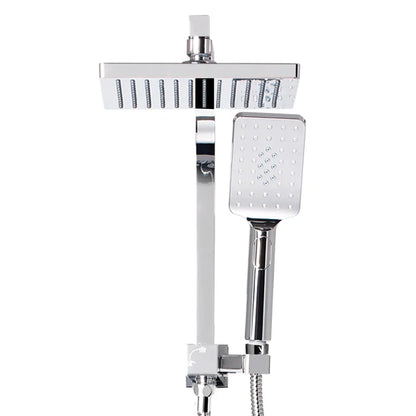 Cefito 8'' Rain Shower Head Set Handheld Square High Pressure Chrome - Mekamart Australia