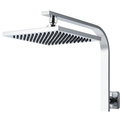 Cefito 8'' Rain Shower Head Wall Arm Square High Pressure Chrome - Mekamart Australia