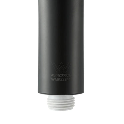 Handheld Shower Head 4.5" High Pressure 5 Modes Poweful Round Black - Mekamart Australia