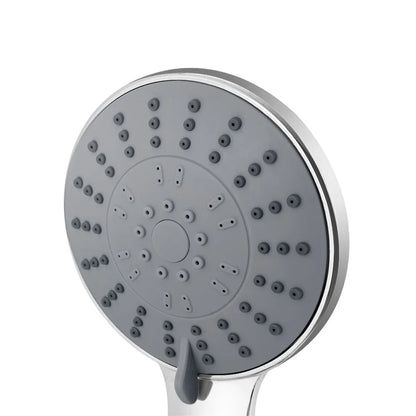 Handheld Shower Head 4.5" High Pressure 5 Modes Poweful Round Chrome - Mekamart Australia