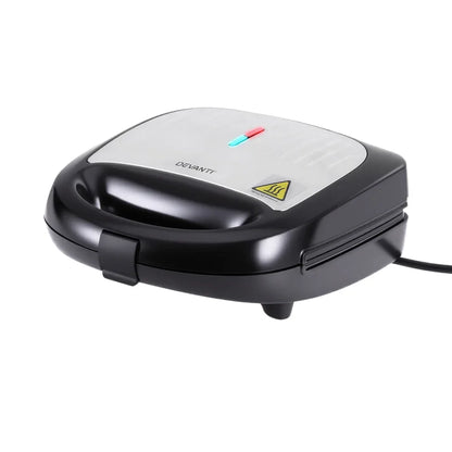 Devanti 3-in-1 Sandwich Press Waffle Maker Panini Press Grill 850W - Mekamart Australia