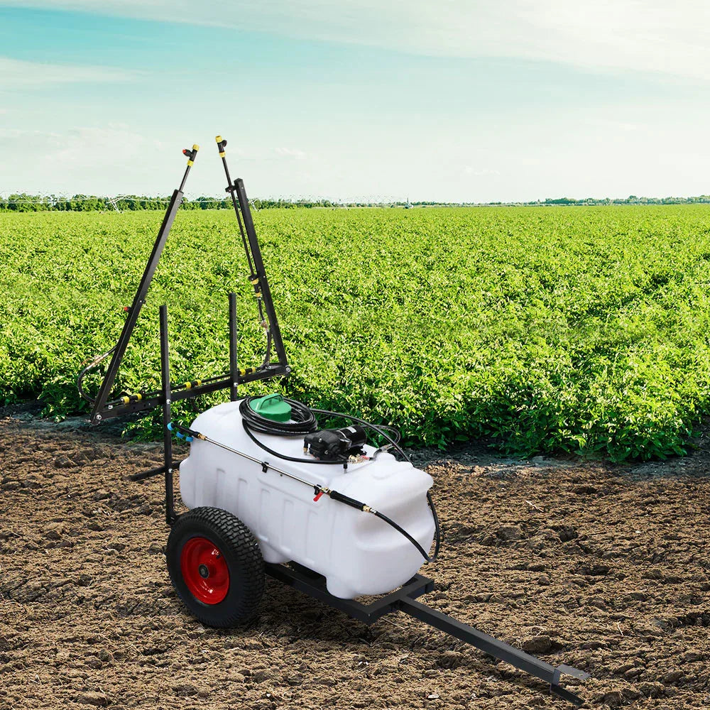 Giantz Weed Sprayer 100L Trailer 3M Boom Garden Spray - Mekamart Australia
