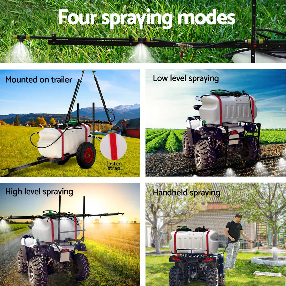 Giantz Weed Sprayer 100L Trailer 3M Boom Garden Spray - Mekamart Australia