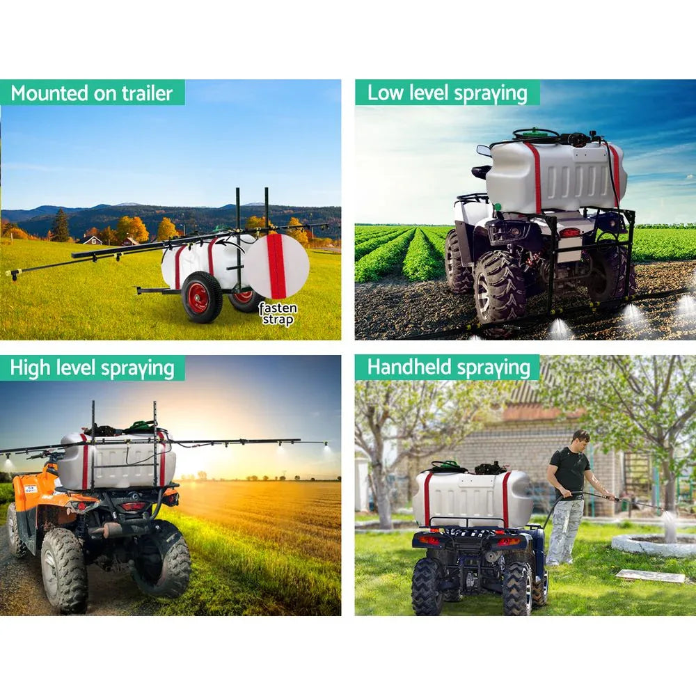 Giantz Weed Sprayer 100L Trailer 5M Boom Garden Spray - Mekamart Australia