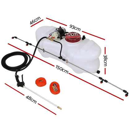 Giantz Weed Sprayer 100L 1.5M Fixed Boom Garden Spray - Mekamart Australia