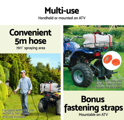 Giantz Weed Sprayer 100L 1.5M Fixed Boom Garden Spray - Mekamart Australia