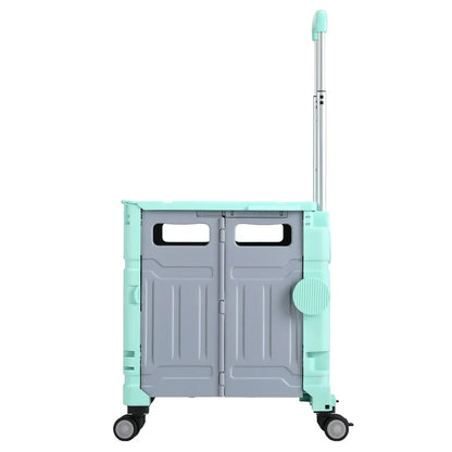 Emajin Shopping Trolley Cart 75L Foldable Green - Mekamart Australia