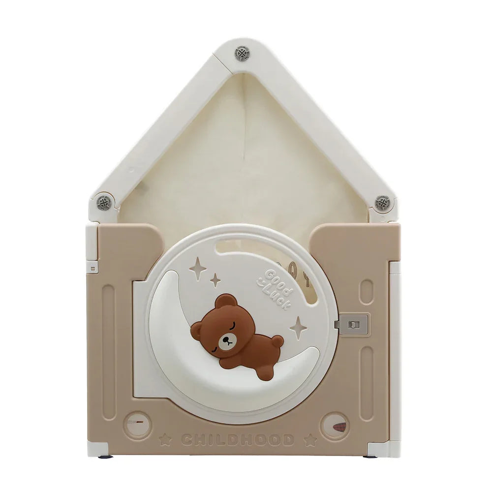 Keezi Kids Play Tent Playhouse Castle with Floor Mat 85CMX113CM - Mekamart Australia