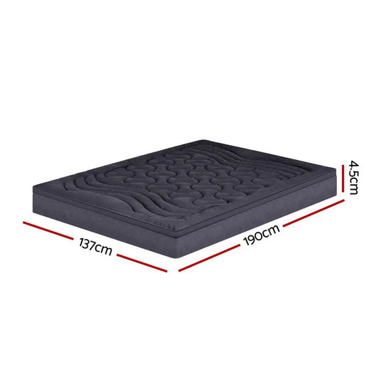 Giselle Bedding Mattress Topper Pillowtop 3-Zone Double - Mekamart Australia