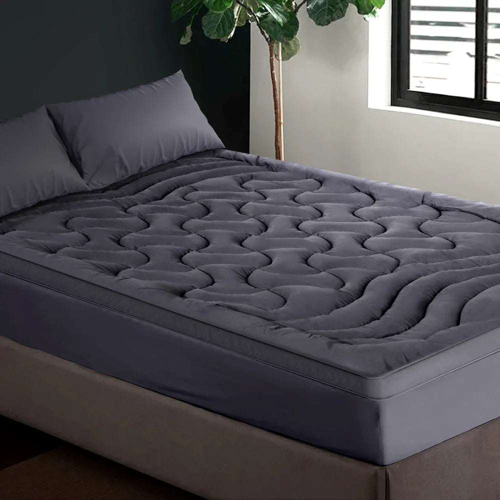 Giselle Bedding Mattress Topper Pillowtop 3-Zone Queen - Mekamart Australia