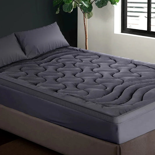 Giselle Bedding Mattress Topper Pillowtop 3-Zone Queen - Mekamart Australia