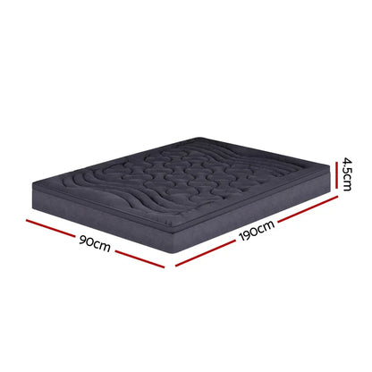 Giselle Bedding Mattress Topper Pillowtop 3-Zone Single - Mekamart Australia