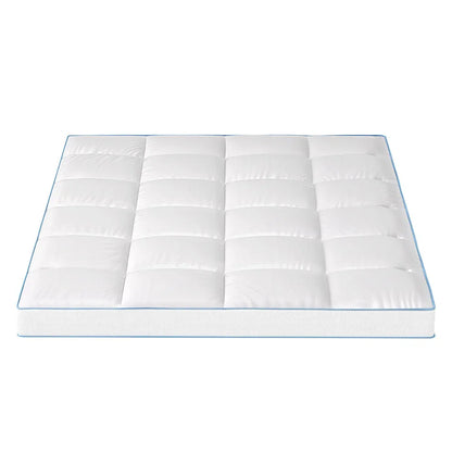 Giselle Bedding Mattress Topper Pillowtop Bamboo 10cm Double - Mekamart Australia