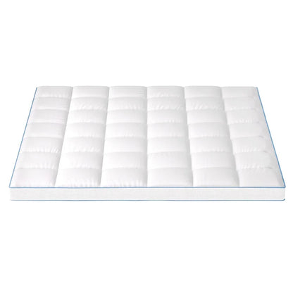 Giselle Bedding Mattress Topper Pillowtop Bamboo 10cm King - Mekamart Australia
