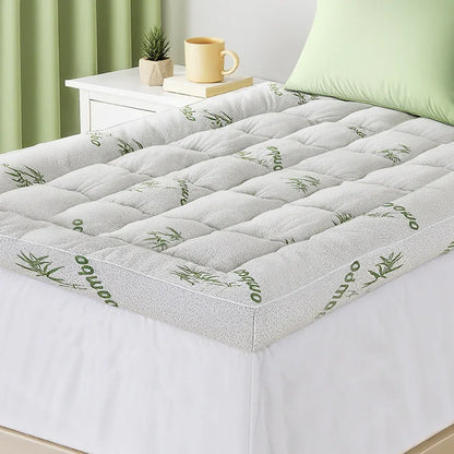 Giselle Mattress Topper 11cm Pillowtop toppers Bamboo Single - Mekamart Australia