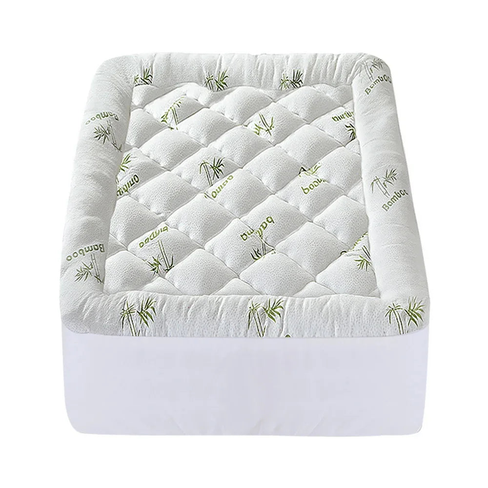 Giselle Mattress Topper 5cm Pillowtop toppers Bamboo Single - Mekamart Australia