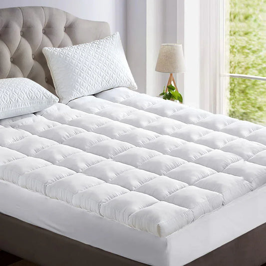 Giselle Bedding Mattress Topper Pillowtop Bamboo King - Mekamart Australia