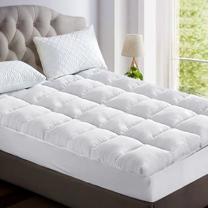 Giselle Bedding Mattress Topper Pillowtop Bamboo Single - Mekamart Australia