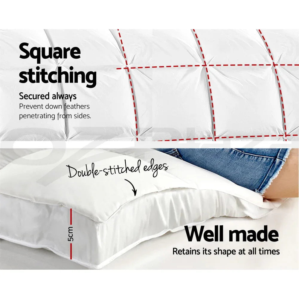Giselle Bedding Mattress Topper Pillowtop Bamboo Single - Mekamart Australia
