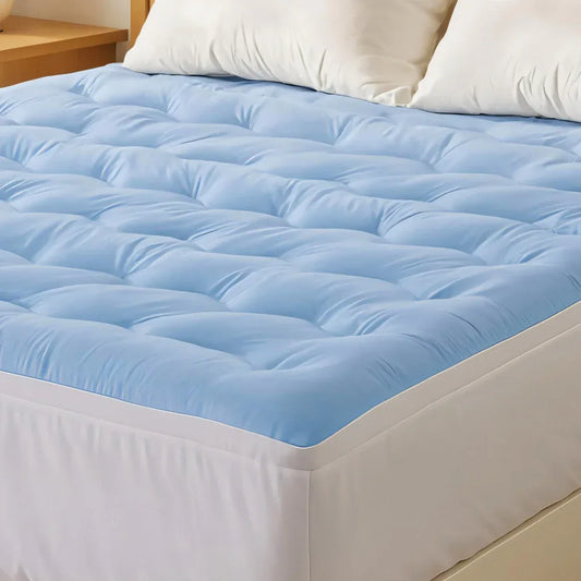 Giselle 5cm Mattress Topper Pillowtop toppers Double-Sided King - Mekamart Australia