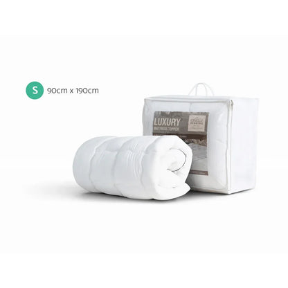 Giselle Bedding Mattress Topper Pillowtop - Single - Mekamart Australia