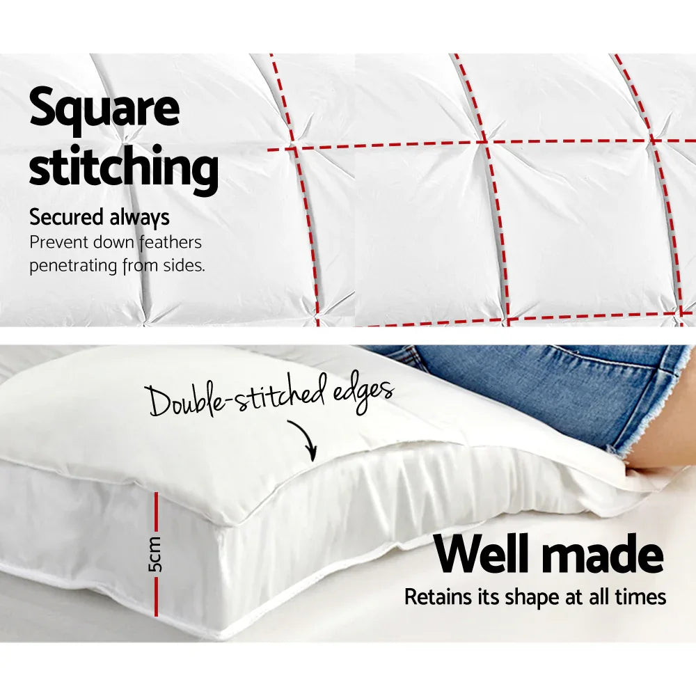 Giselle Bedding Mattress Topper Pillowtop Protector Pad Double - Mekamart Australia
