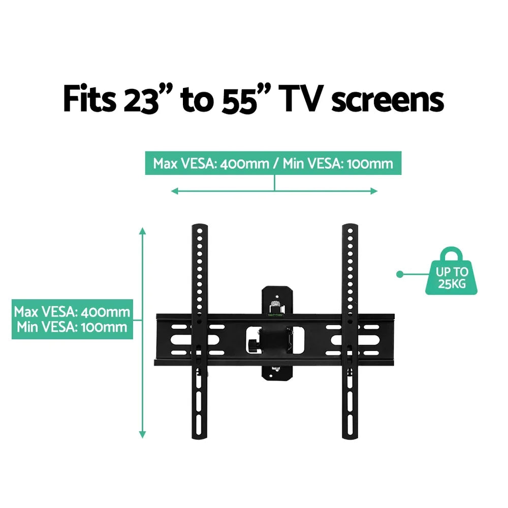 Artiss TV Wall Mount Bracket for 23"-55" LED LCD TVs Full Motion Strong Arms - Mekamart Australia