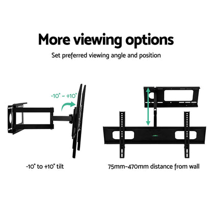 Artiss TV Wall Mount Bracket for 32"-70" LED LCD TVs Full Motion Strong Arms - Mekamart Australia