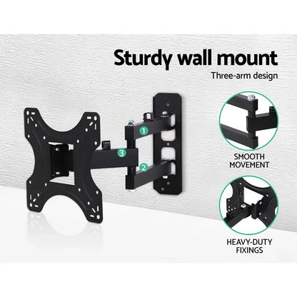 Artiss TV Wall Mount Bracket for 17"-42" LED LCD TVs Full Motion Strong Arms - Mekamart Australia