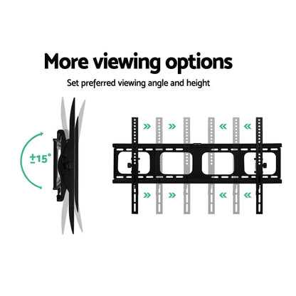 Artiss TV Wall Mount Bracket for 42"-90" LED LCD TVs Tilt Slim Flat Low Profile - Mekamart Australia