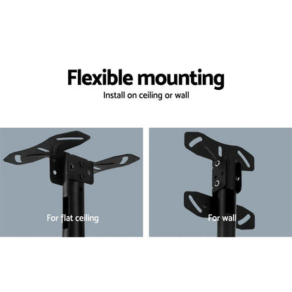 Artiss TV Wall Mount Bracket for 32"-75" LED LCD TVs Full Motion Ceiling Mounted - Mekamart Australia