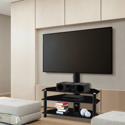 Artiss TV Stand Mount Bracket for 32"-60" LED LCD 3 Tiers Storage Floor Shelf - Mekamart Australia