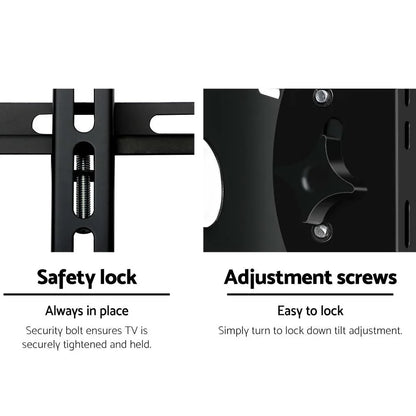 Artiss TV Wall Mount Bracket for 32"-70" LED LCD TVs Tilt Slim Flat Low Profile - Mekamart Australia
