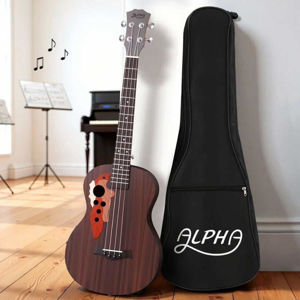 Alpha Ukulele 30 Inch with EQ 18 Frets - Mekamart Australia