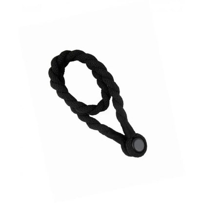Magnetic weaved rope tieback Black - Mekamart Australia