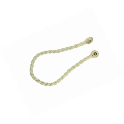 Magnetic weaved rope tieback Cream - Mekamart Australia