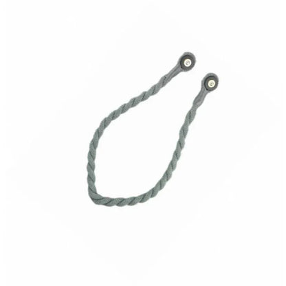 Magnetic weaved rope tieback Grey - Mekamart Australia