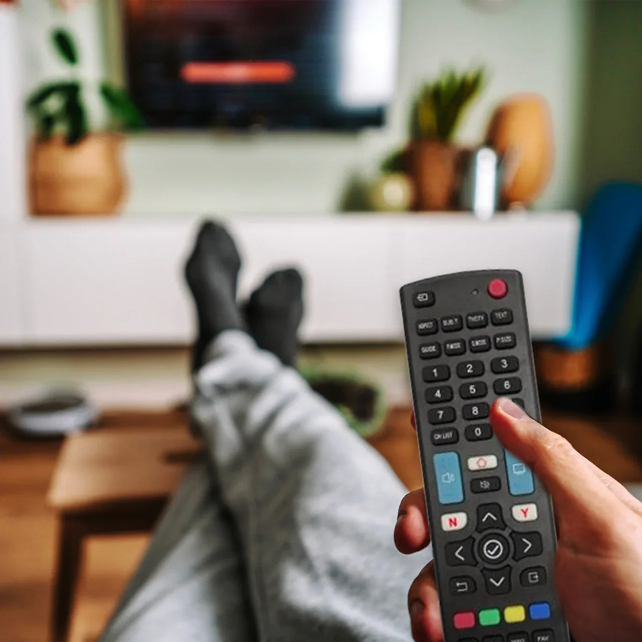 Laser Universal TV Remote for Smart & LED TVs - Mekamart Australia
