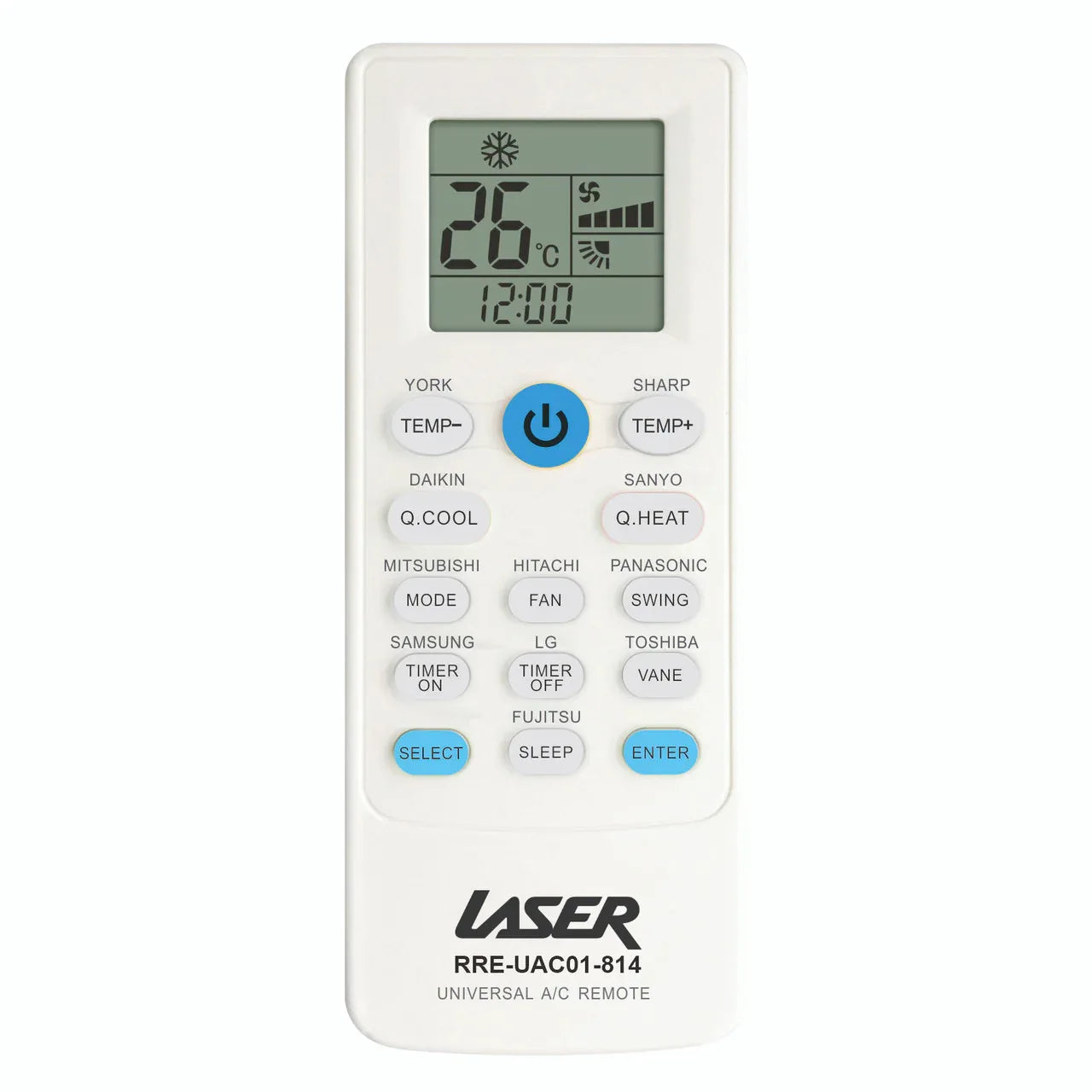 Laser Universal Air Conditioner Remote Control - Mekamart Australia