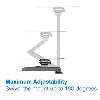 Laser Full Motion TV Wall Mount for 23 inches - 42 inches Panels - Mekamart Australia