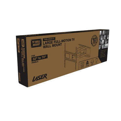 Large Full Motion TV Wall Mount 32 inches - 70 inches Panels - Mekamart Australia