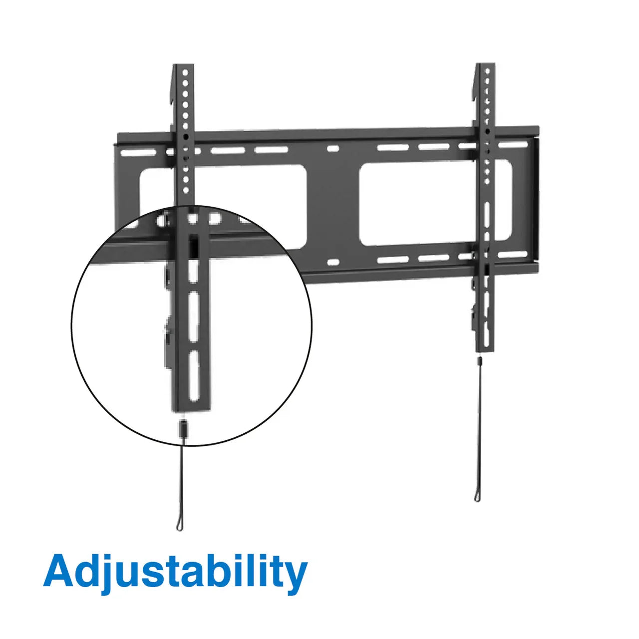 Laser Fixed Slim Profile TV Wall Mount - 37 to 80 Inch Panels - Mekamart Australia