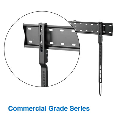 Ultra Slim Fixed TV Wall Mount suits 43 inches - 80 inches Panels - Mekamart Australia