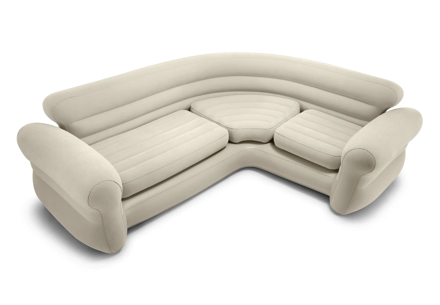 Intex Corner Sofa L-Shaped Inflatable Couch 68575 - Mekamart Australia