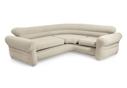 Intex Corner Sofa L-Shaped Inflatable Couch 68575 - Mekamart Australia