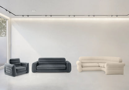 Intex Corner Sofa L-Shaped Inflatable Couch 68575 - Mekamart Australia
