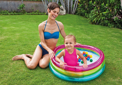 Intex 3 Ring Baby Ball Pit 48674 - Mekamart Australia