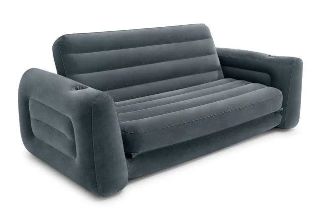 Intex Pull Out Sofa Queen Bed 66552 - Mekamart Australia